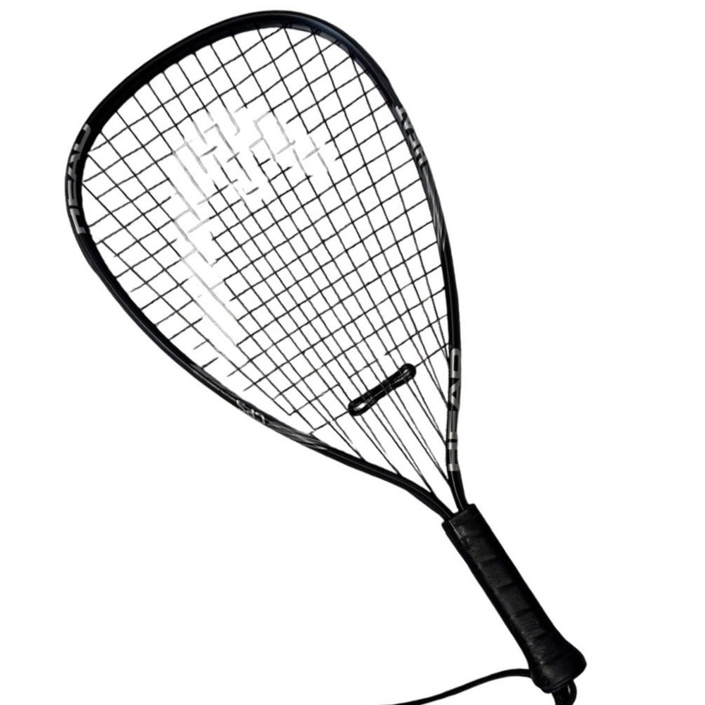 Head CPS Crystal Power System Racquetball‎ Racquet Black Silver 3 5/8 Grip